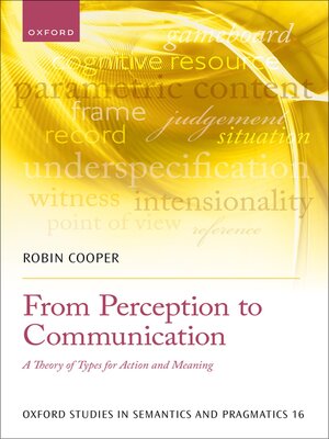 cover image of From Perception to Communication